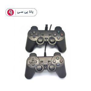 گیم پد دوبل شوکدار ساده UCOM UC-JS704S2