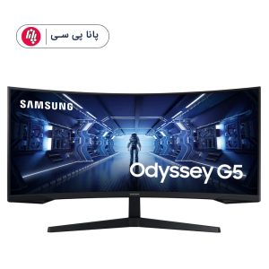 مانیتور منحنی گیمینگ 34 اینچ سامسونگ مدل Samsung Odyssey G5 - C34G55TWWM