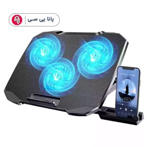 پایه خنک کننده لپ تاپ کول کلد سه فن مدل F2 PLUS